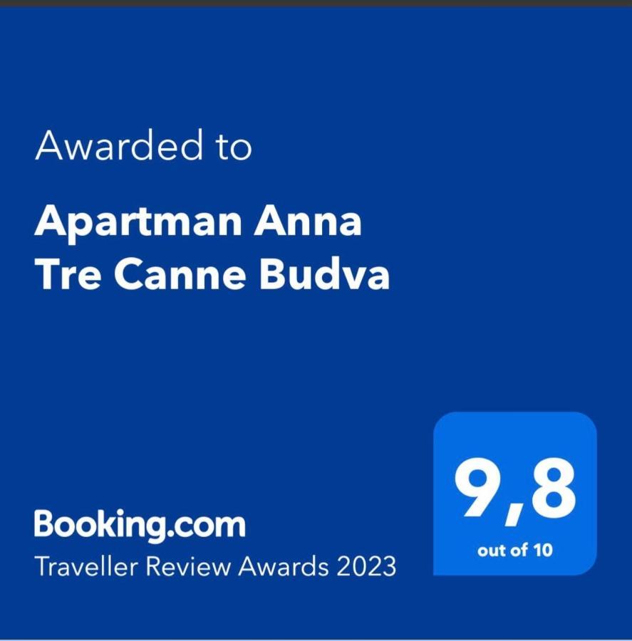 Apartman Anna Tre Canne Budva Exterior photo